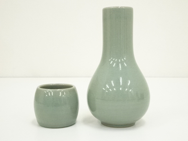 道具 ] - 道具 漢青陶窯 金福漢造 高麗青磁皆具（共箱） | ネット